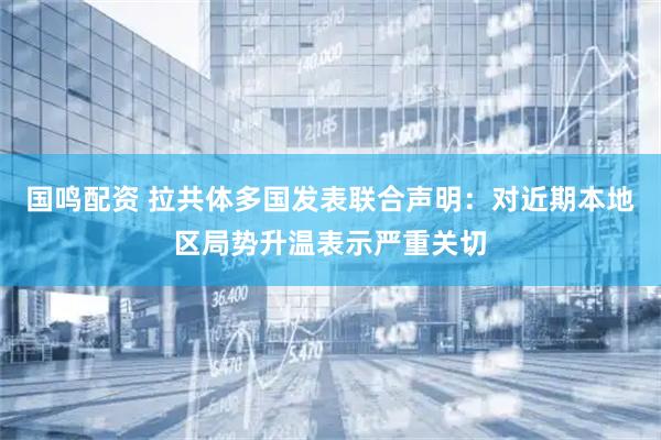 国鸣配资 拉共体多国发表联合声明：对近期本地区局势升温表示严重关切